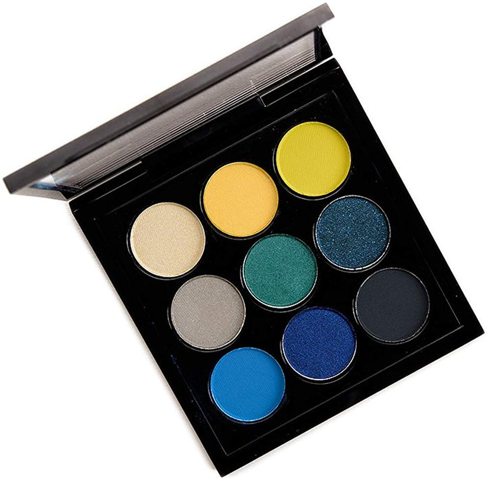 Ojos en Mac Tropic Cool veces nueve eyeshdaow paleta Tropic veces nueve
