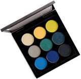Ojos en Mac Tropic Cool veces nueve eyeshdaow paleta Tropic veces nueve