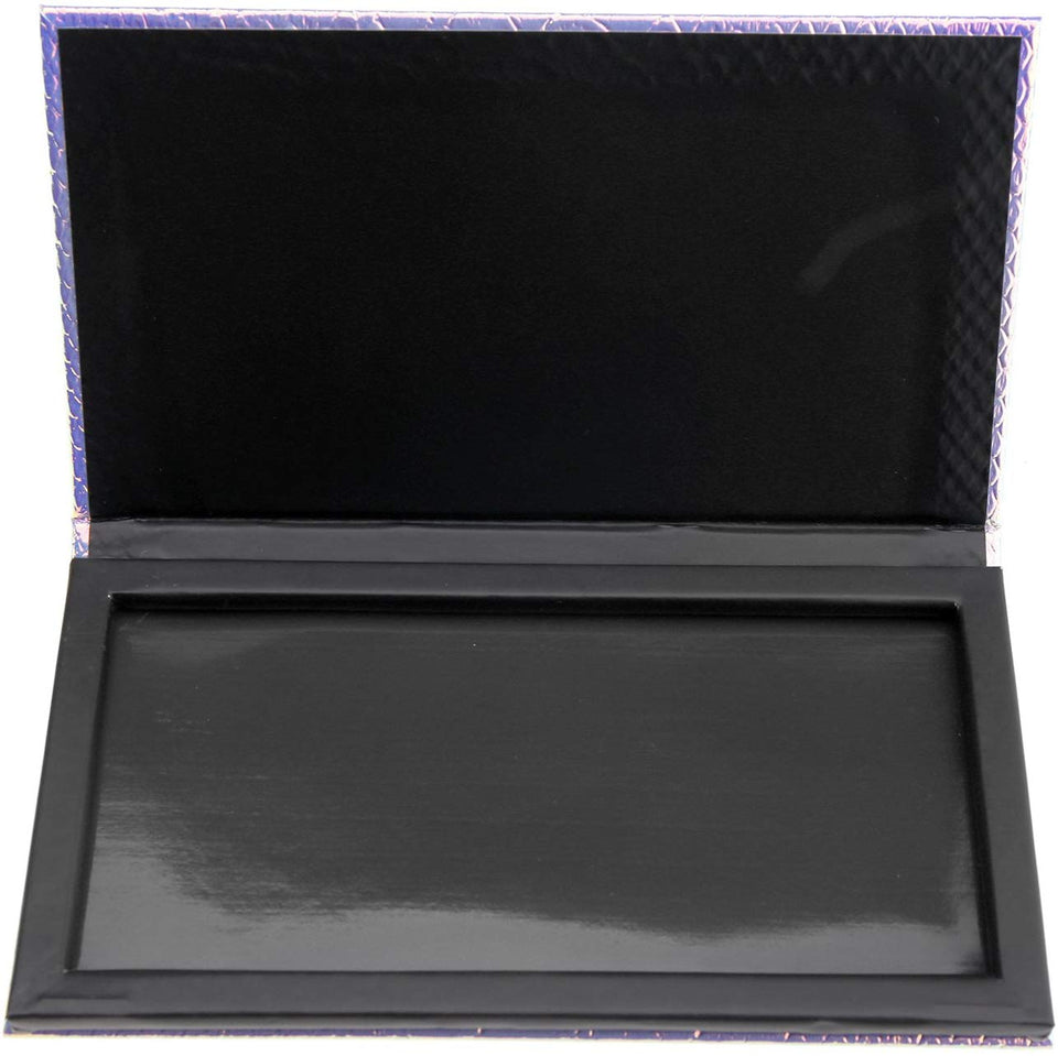 Micro Trader Caja de sombra de ojos vacía para maquillaje pequeño/grande, magnética, paleta de cosméticos, sombra de ojos, escamas de peces, bandeja de almacenamiento para bricolaje