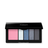 KIKO Milano – Smart Ojos y las mejillas Paleta Ojos y las mejillas Paleta con 1 Blush y 4 eyeshadows, azul (Blue Symphony)