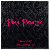 Rosa peltre cosméticos "I Want It todos intercambiables Paleta de maquillaje magnético (33 colores)