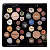 Rosa peltre cosméticos "I Want It todos intercambiables Paleta de maquillaje magnético (33 colores)